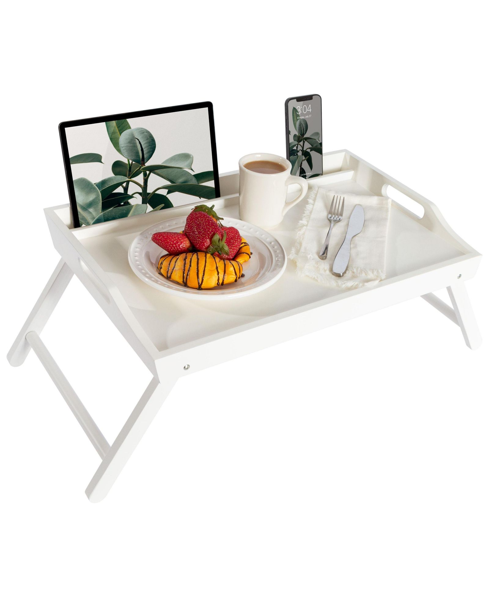ROSSIE HOME Media Bed Tray