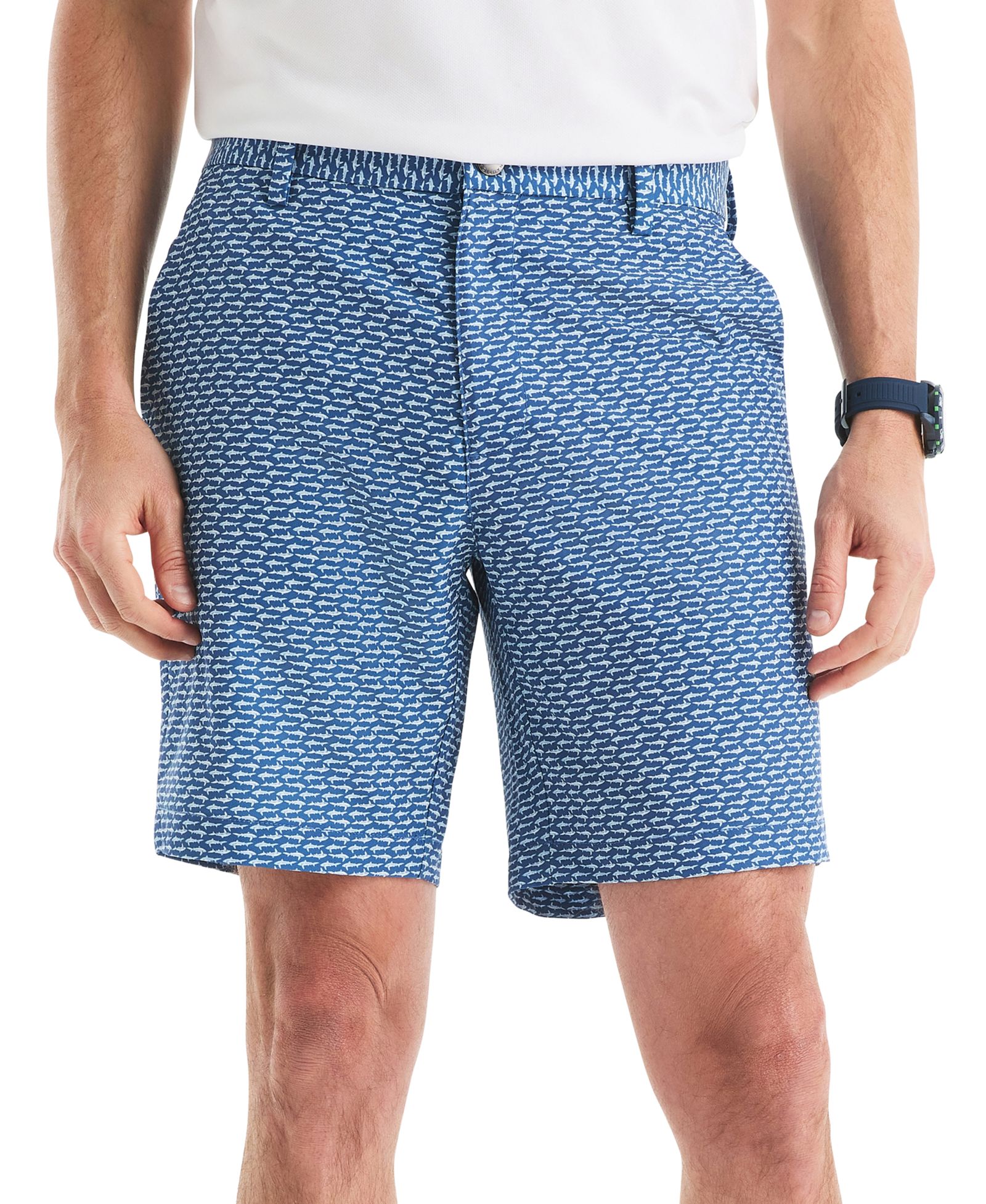 Мужские шорты Nautica Slim-Fit Shark Graphic 8.5"