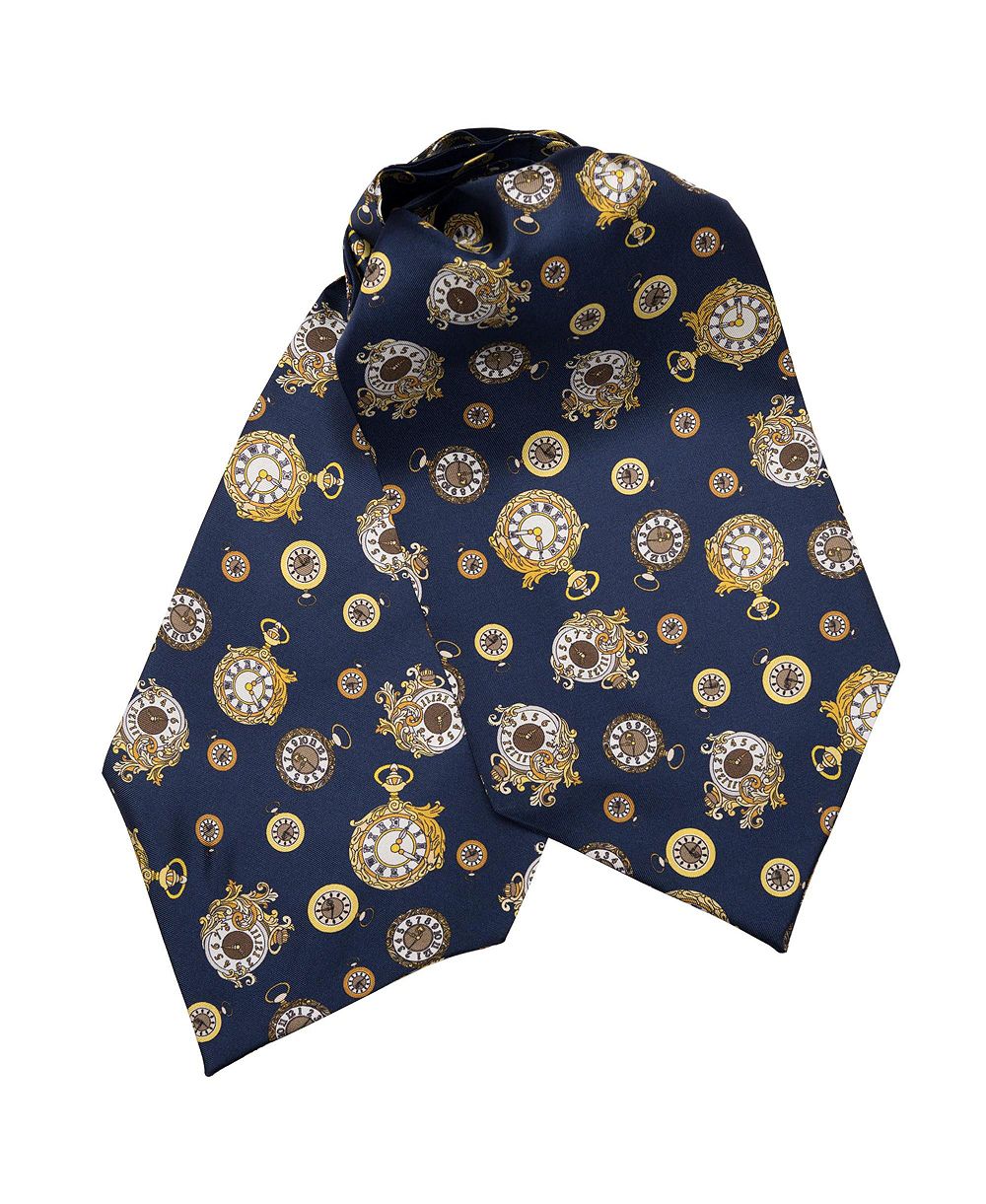 Мужской шелковый шейный платок Elizabetta Men's Gilded Keeper - Silk Ascot Cravat Tie
