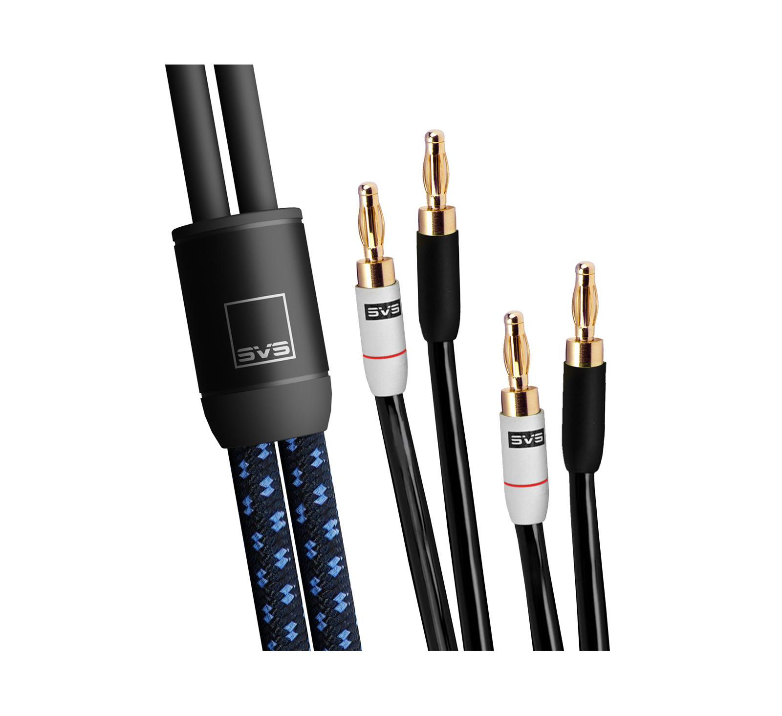 Svs SoundPath Ultra Bi-Wire Speaker Cable with Banana Connectors 20 ft.