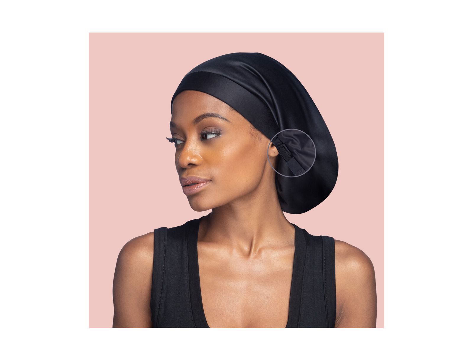 Hairbrella шапочка для сна с атласной подкладкой