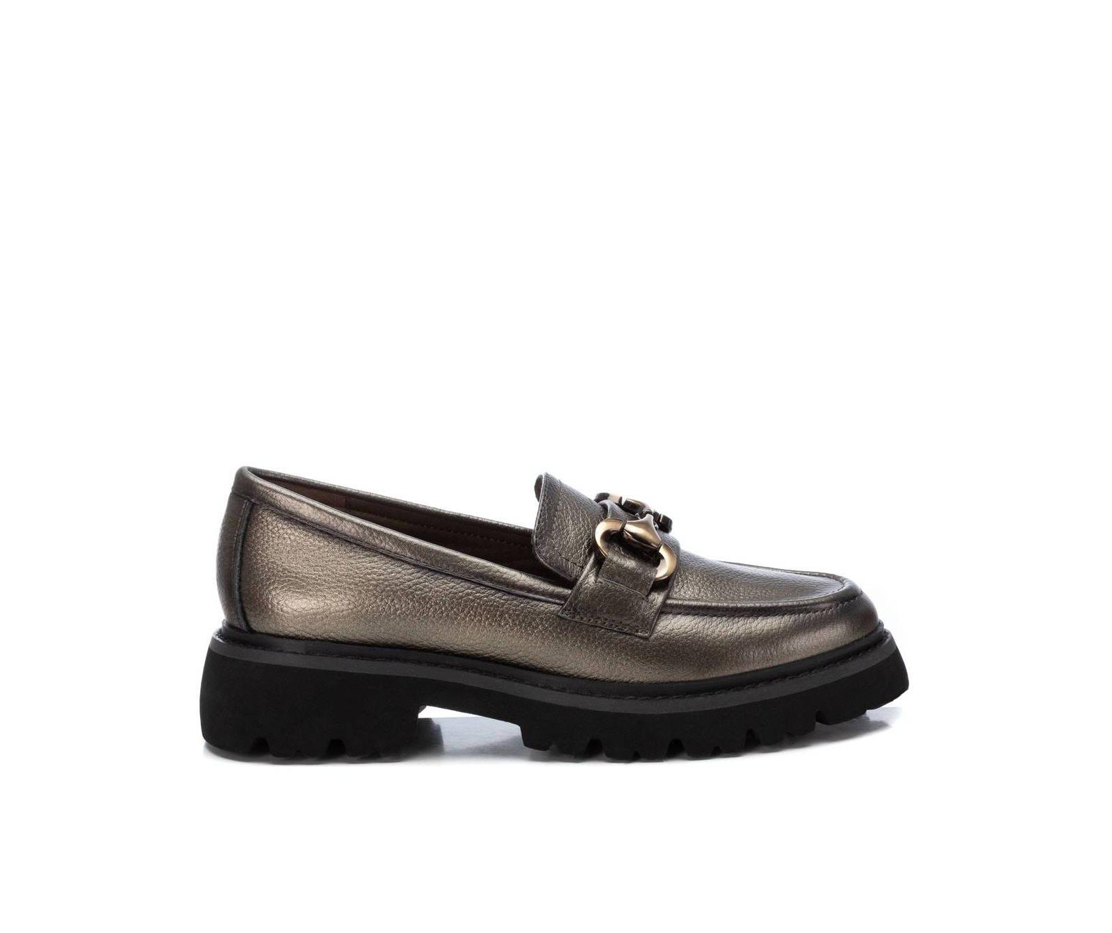 Женские лоферы Penny Loafers из кожи, коллекция Carmela, Xti
