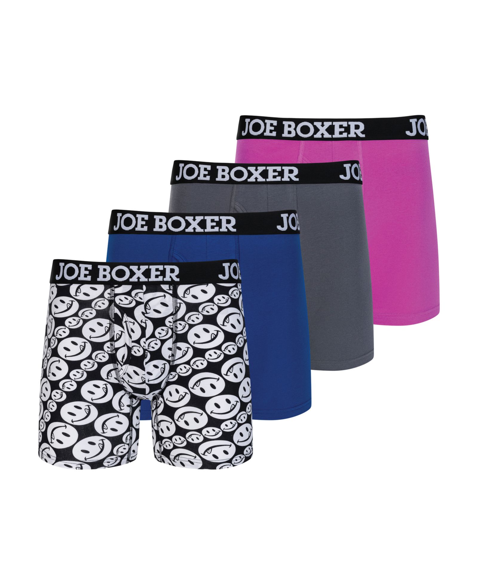Мужские боксеры Joe Boxer 4-pack Stretch