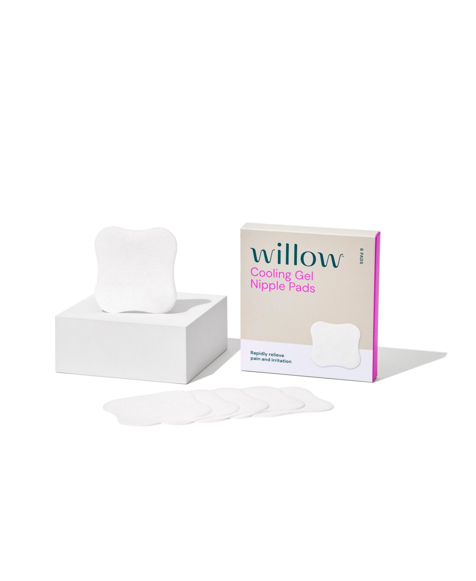 Willow Gel Nipple Pads, 6-count