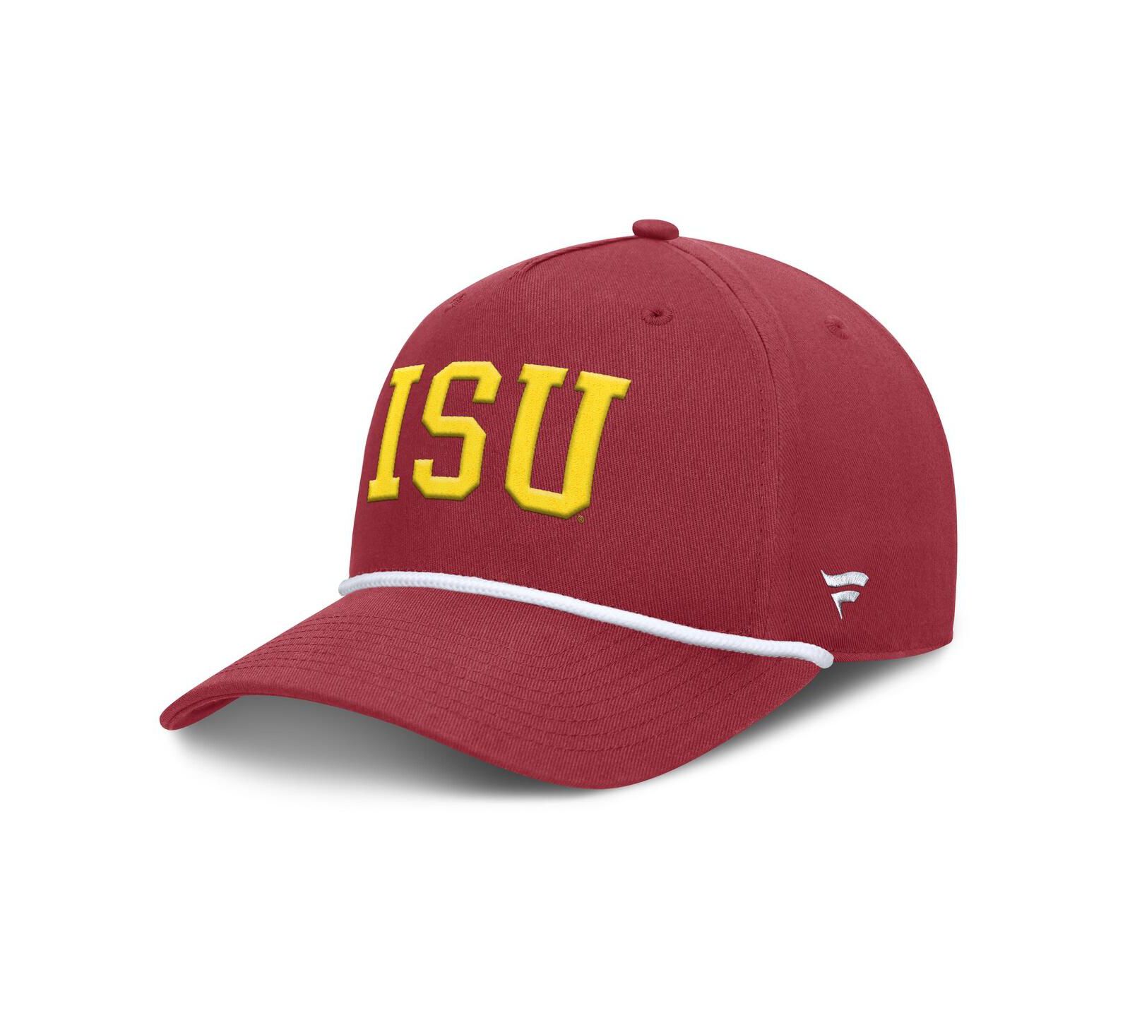 Fanatics Мужская регулируемая кепка с веревочным козырьком Cardinal Iowa State Cyclones