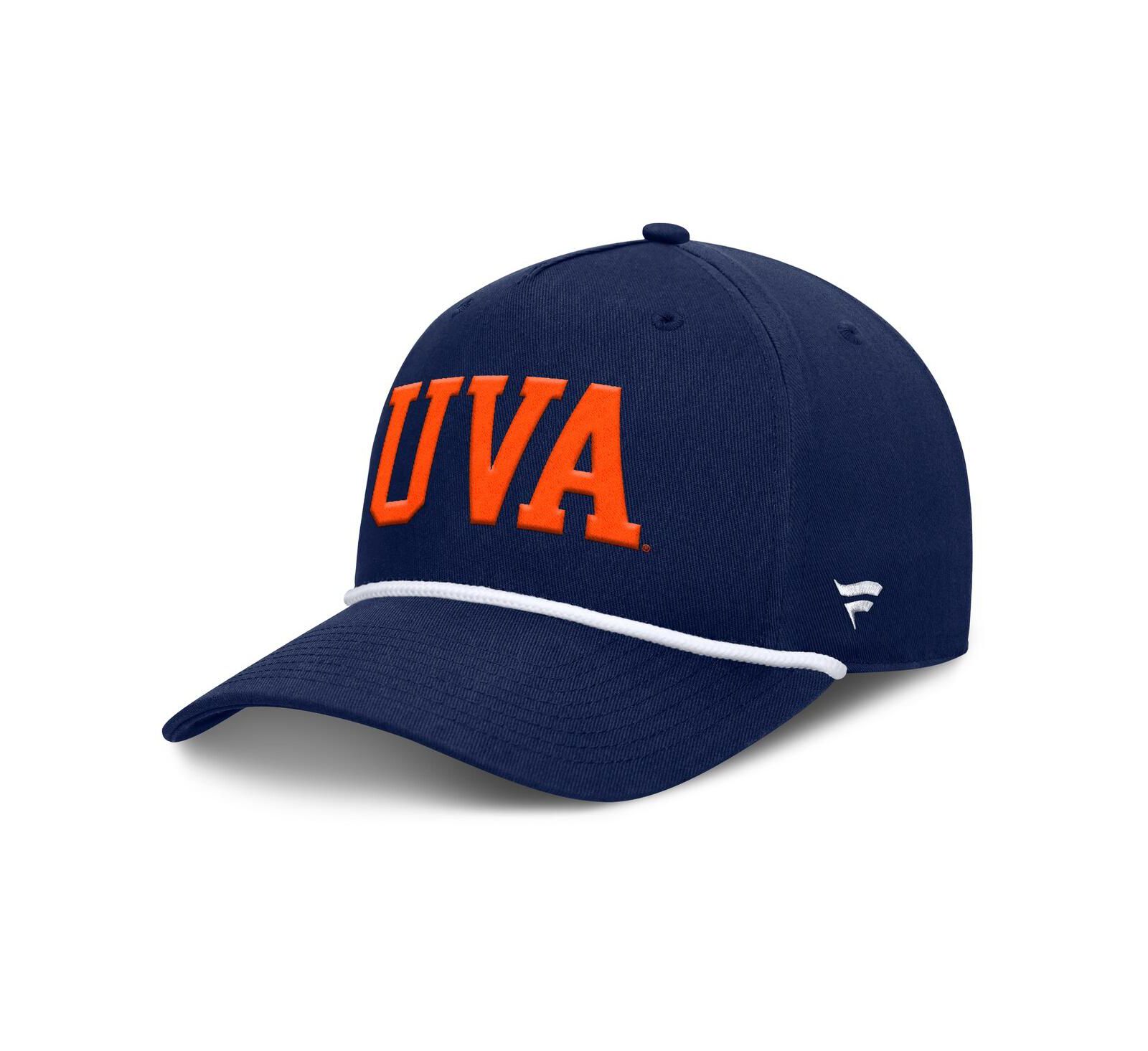 Мужская кепка Fanatics Navy Virginia Cavaliers Foul Ball Rope Adjustable