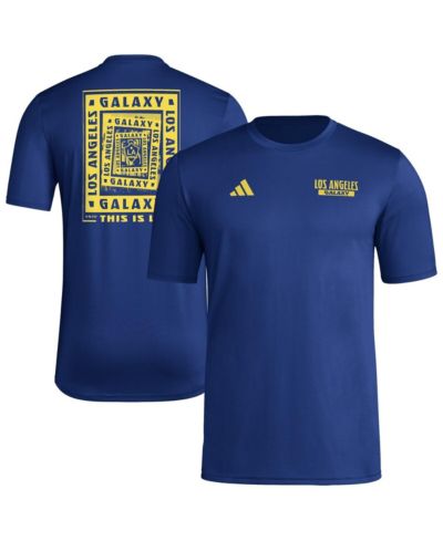 Adidas Men's Navy LA Galaxy Local Wrap T-Shirt