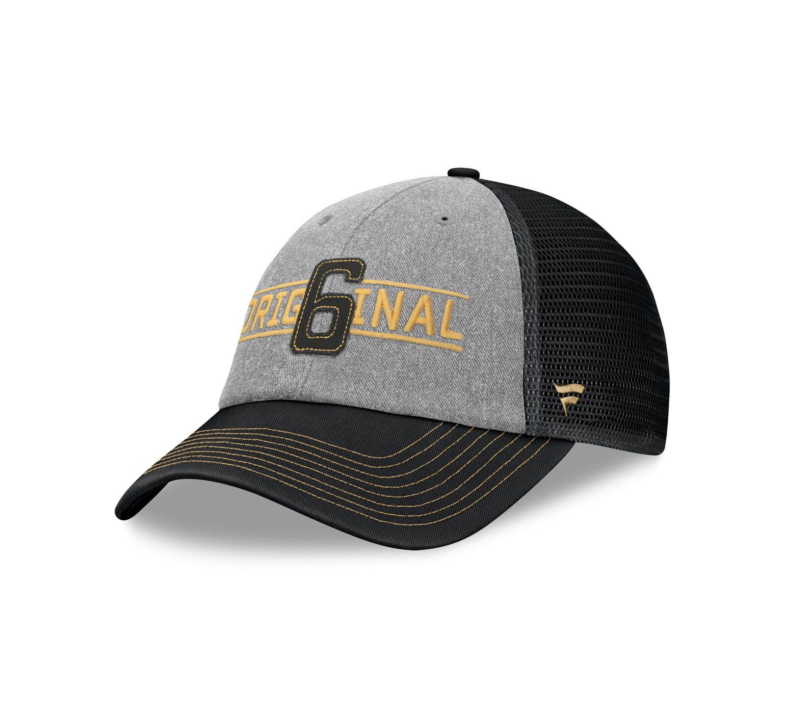 Fanatics Men's Gray Original 6 Rugged Trucker Adjustable Hat