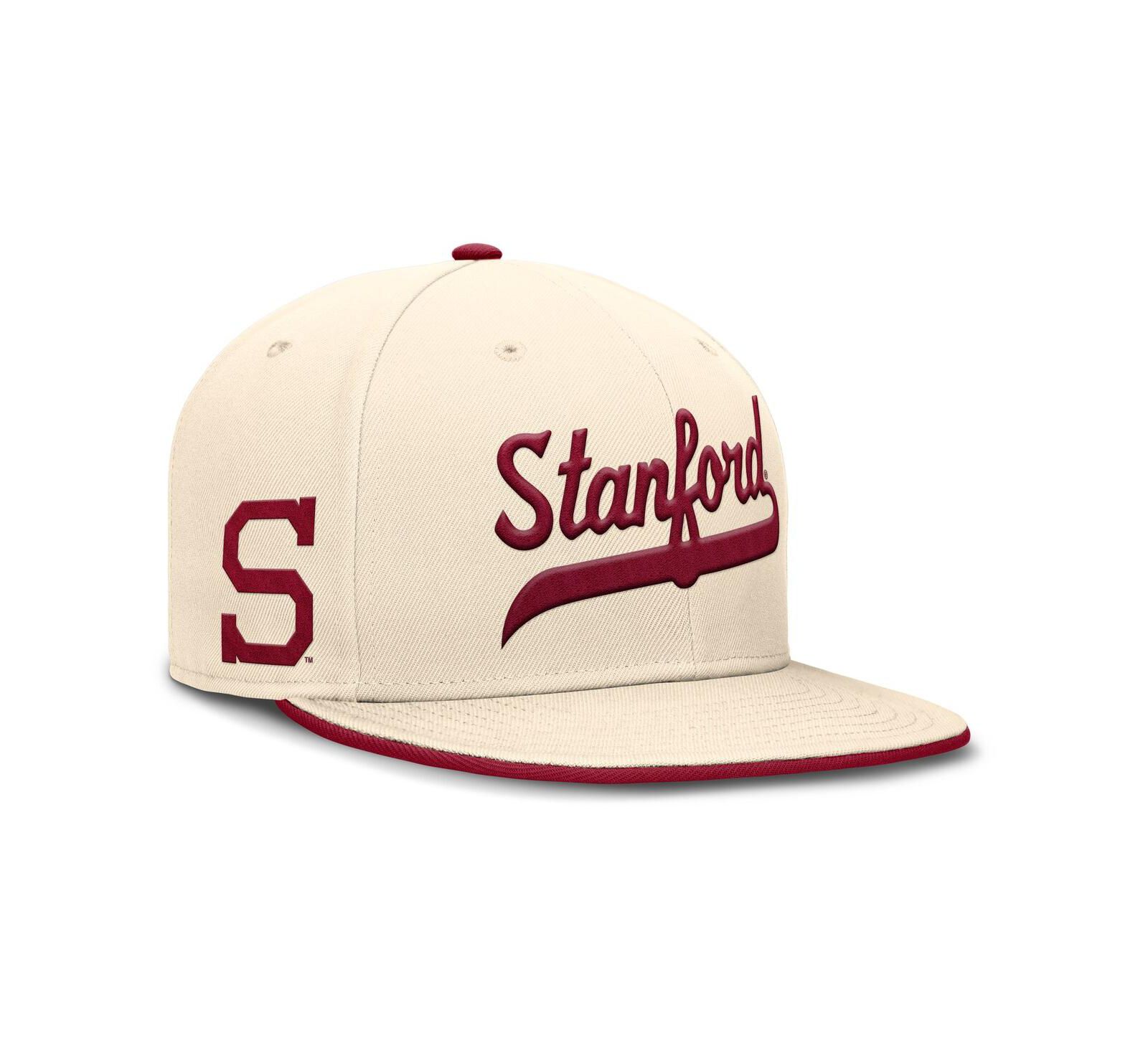Nike Men's Natural Stanford Cardinal Primetime True Performance Fitted Hat