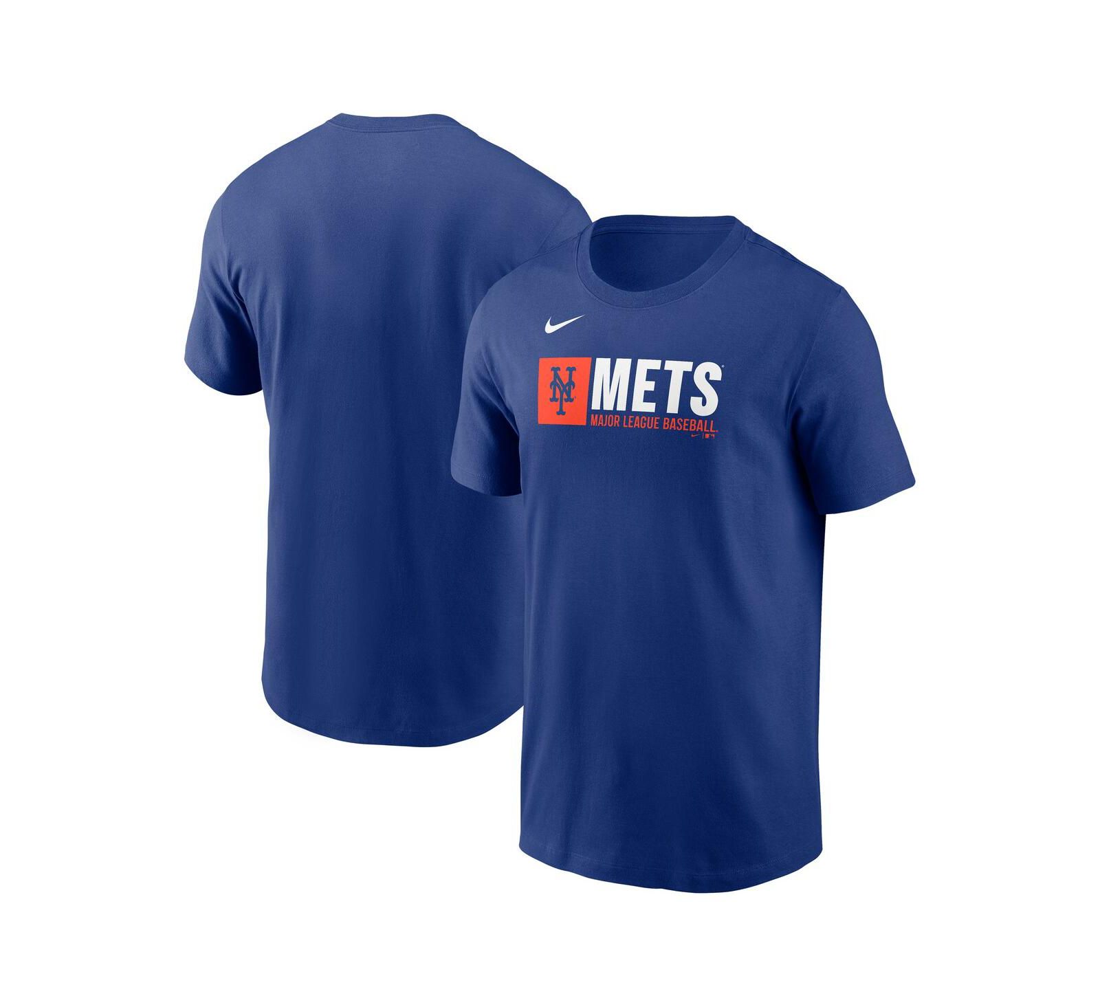 Nike Men's Royal New York Mets Team Block T-Shirt