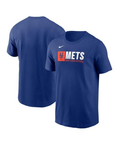 Мужская футболка Nike Royal New York Mets Team Block