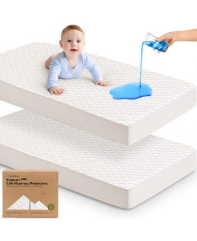 Набор из 2 шт. водонепроницаемых чехлов для матраса KeaBabies Protect+