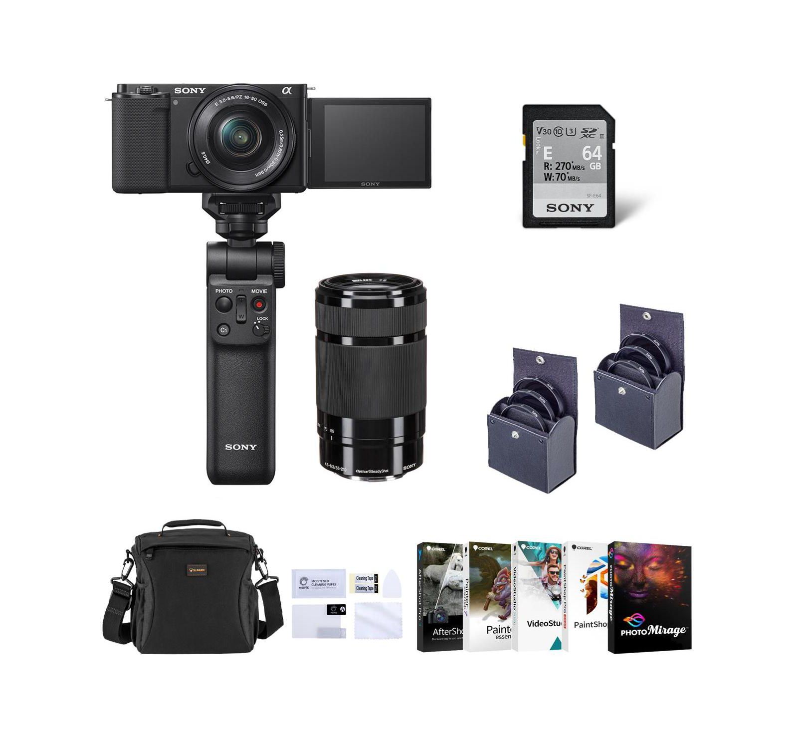 Sony ZV-E10 4K Mirrorless Vlog Camera