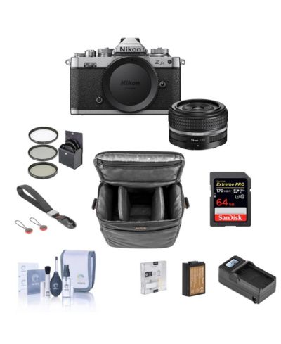 Nikon Z fc 4K UHD Mirrorless Camera with 28mm f/2.8 Lens