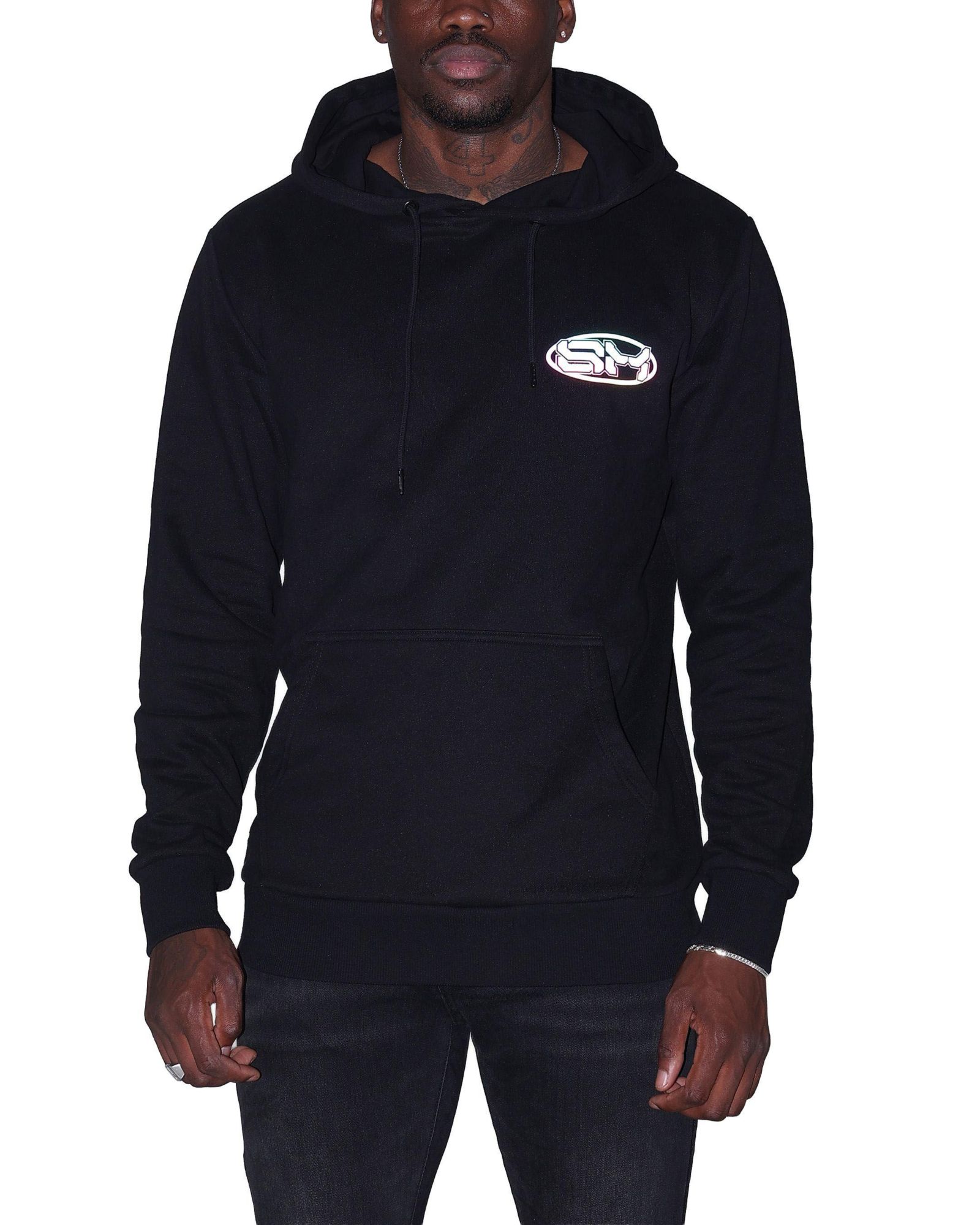 Мужское худи SAINT MORTA New Age Rage Motors - Black/3M S