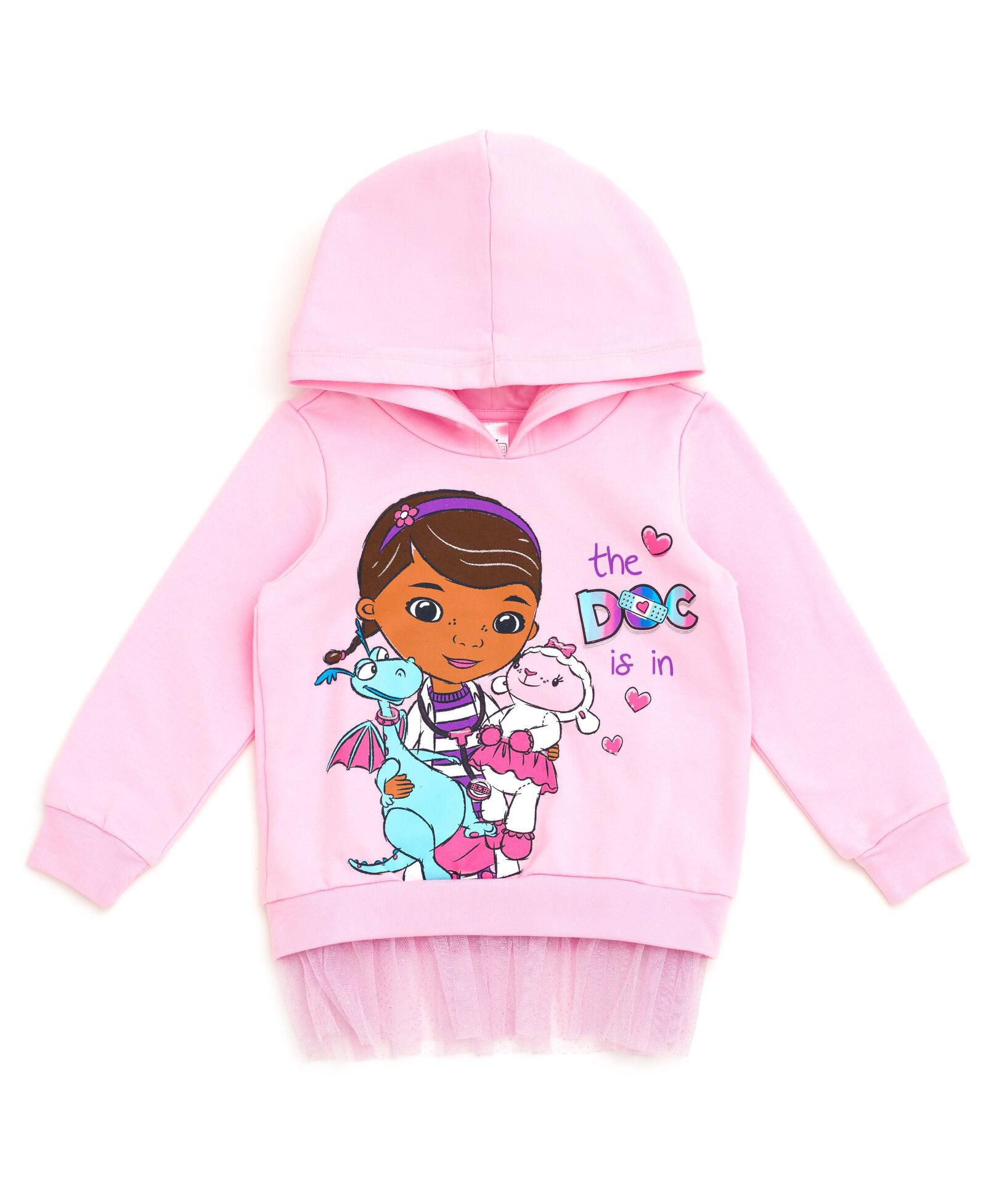 Худи Doc Mcstuffins Disney Lion King Fleece Pullover для малышей-девочек