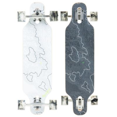Скейтборд Madd Gear Glide Drop Through Longboard 31" x 8" 8-Ply Maple, 70mm Wheels, ABEC-7 Bearings