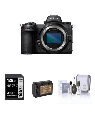 Nikon Z 7II  Mirrorless Camera with Extra Battery, Cleaning Kit