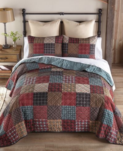 Donna Sharp Appalachia Plaid 3-Pc. Quilt Set, King