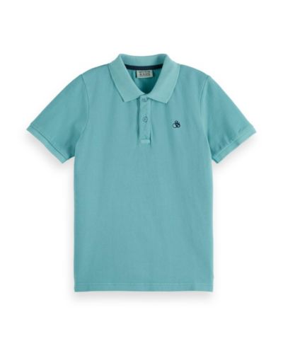 Мужская рубашка-поло SCOTCH & SODA из пике, окрашенная при крашении