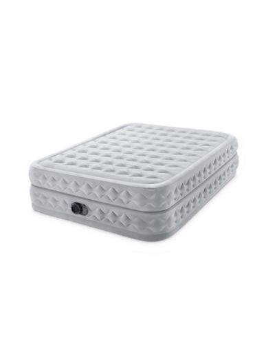 Надувной матрас Intex 64489ED Dura Beam Supreme Air Flow с насосом, Queen
