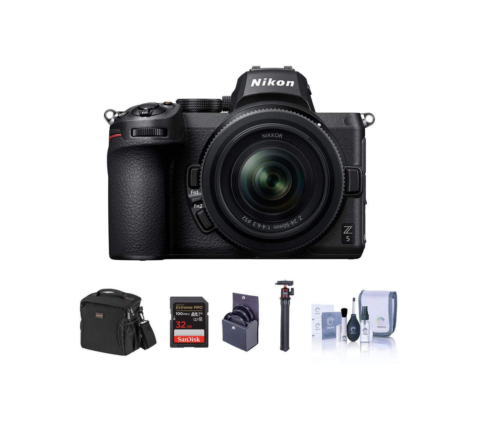 Nikon Z5 Mirrorless Camera with 24-50mm Lens, Bundle with Included Value