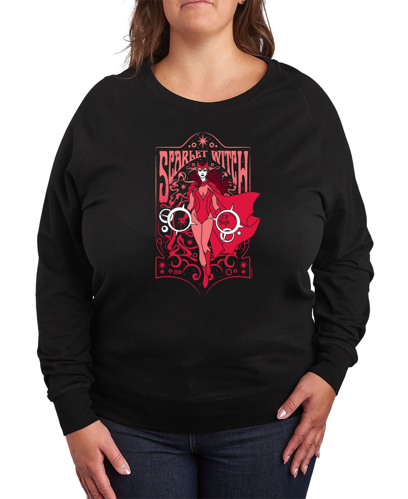 Hybrid Apparel футболка с принтом Scarlet Witch Plus Size