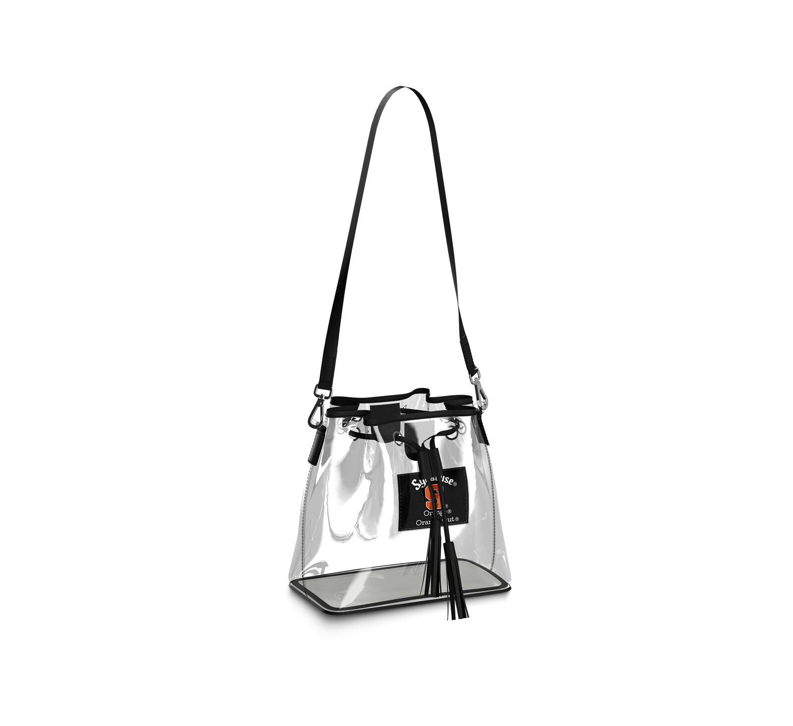 WEAR by Erin Andrews Syracuse Orange Clear Stadium Bucket Purse