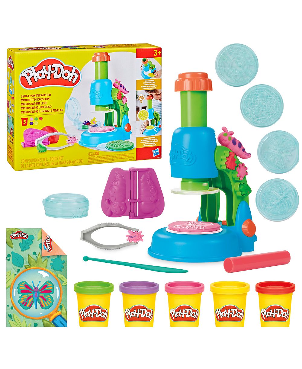 Play-Doh Light and Look Microscope Playset