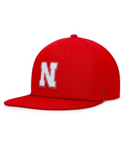 Top of the World Мужская кепка snapback Nebraska Huskers Scarlet