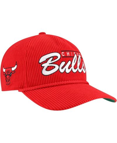 Кепка '47 Brand Men's регулируемая Chicago Bulls Double Header Sidepatch Cord Hitch, красная