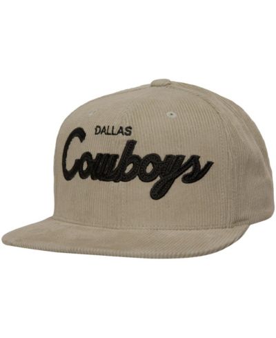 Mitchell & Ness Мужская кепка Dallas Cowboys Cord Snapback Tan
