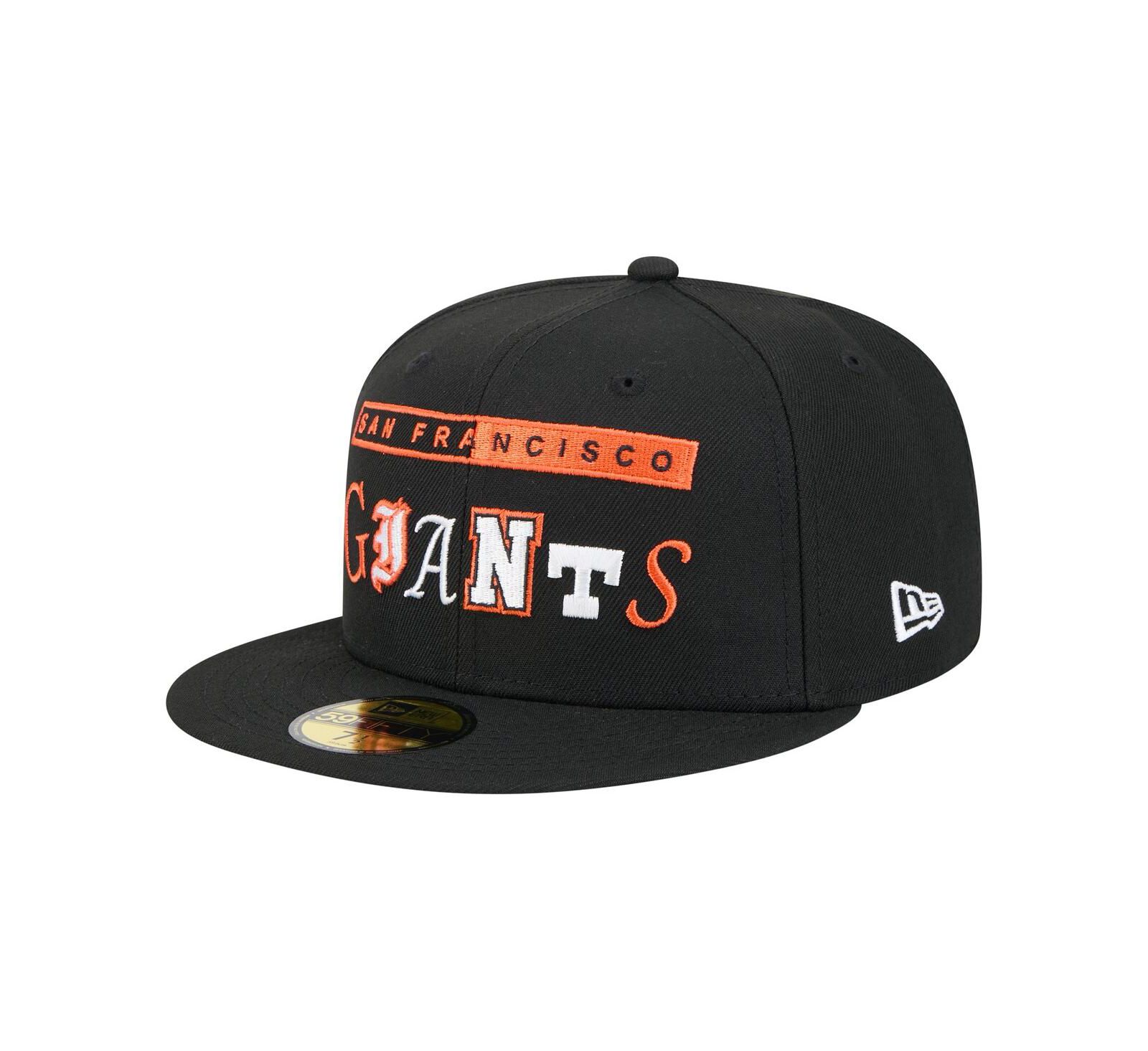 New Era Мужская кепка San Francisco Giants Ransom 59FIFTY темно-черная