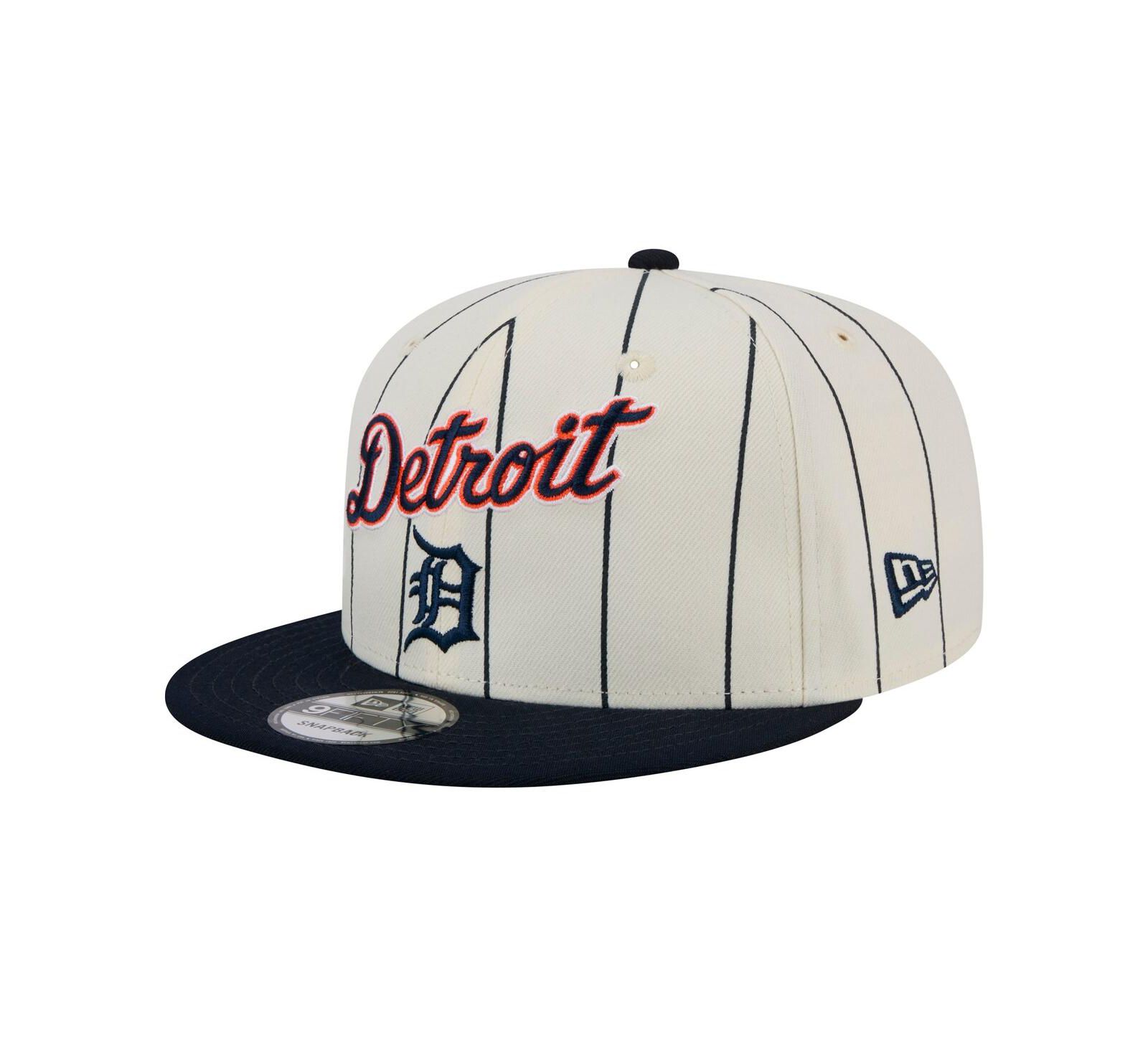 Мужская кепка New Era Detroit Tigers 9FIFTY Snapback, белая