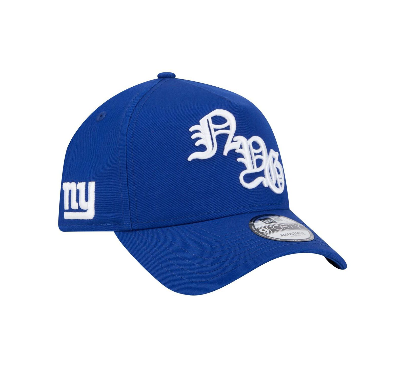 New Era Men's Royal New York Giants Mystic 9FORTY A-Frame Adjustable Hat
