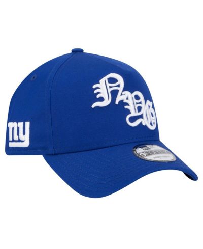 New Era Men's Royal New York Giants Mystic 9FORTY A-Frame Adjustable Hat