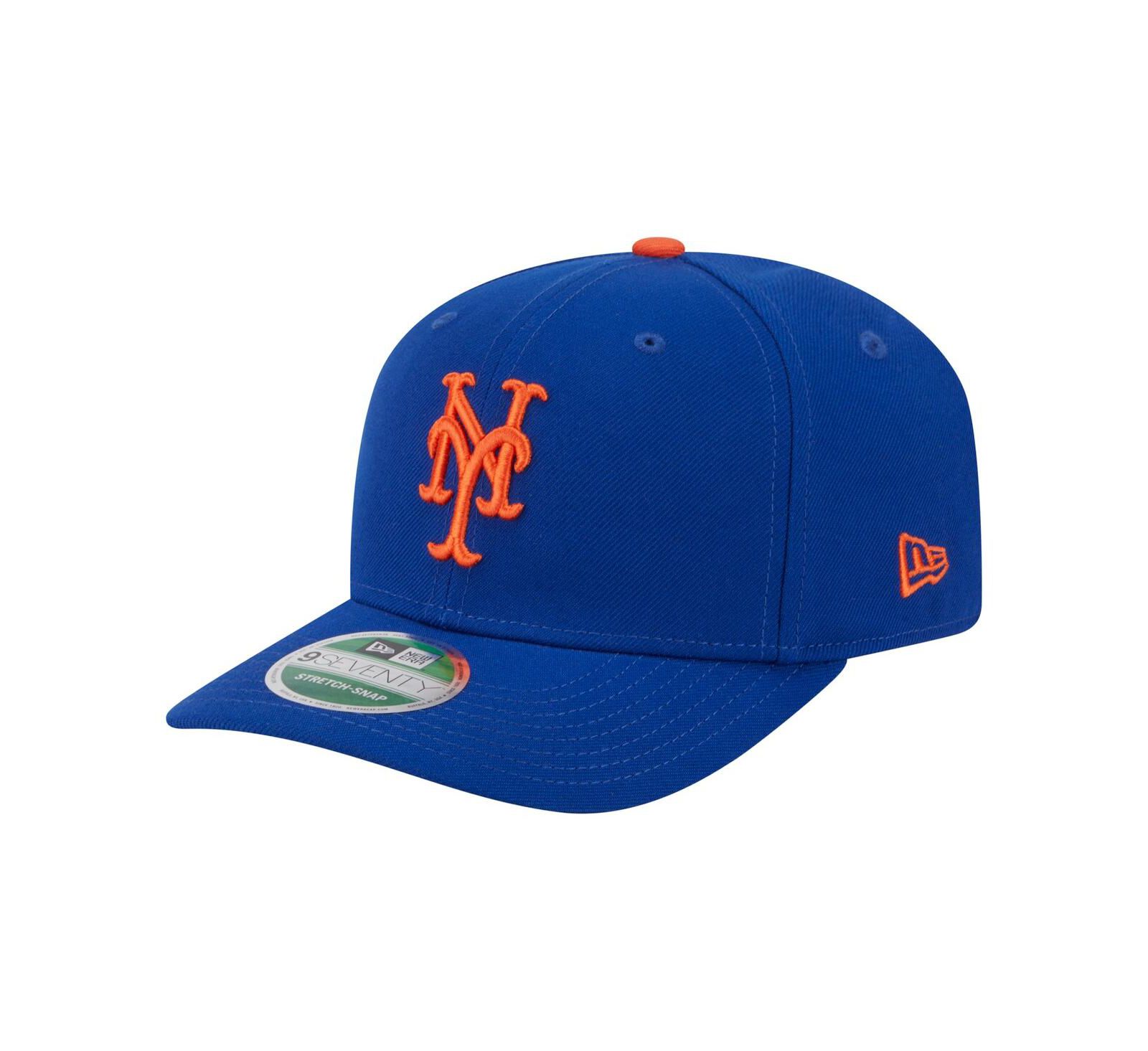 New Era Men's Royal New York Mets Player Replica 9SEVENTY Adjustable Hat