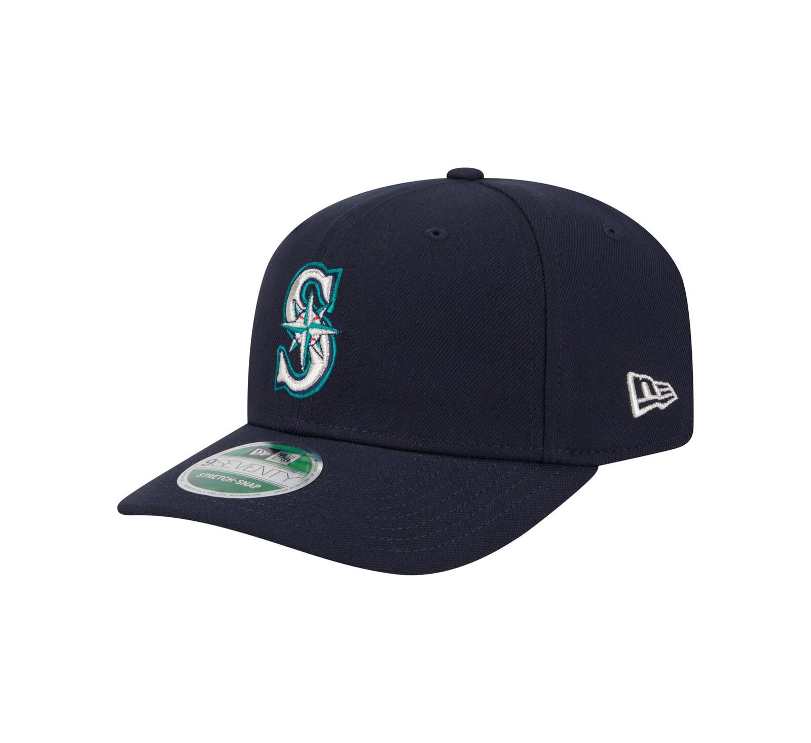 Мужская кепка New Era Seattle Mariners Player Replica 9SEVENTY Navy