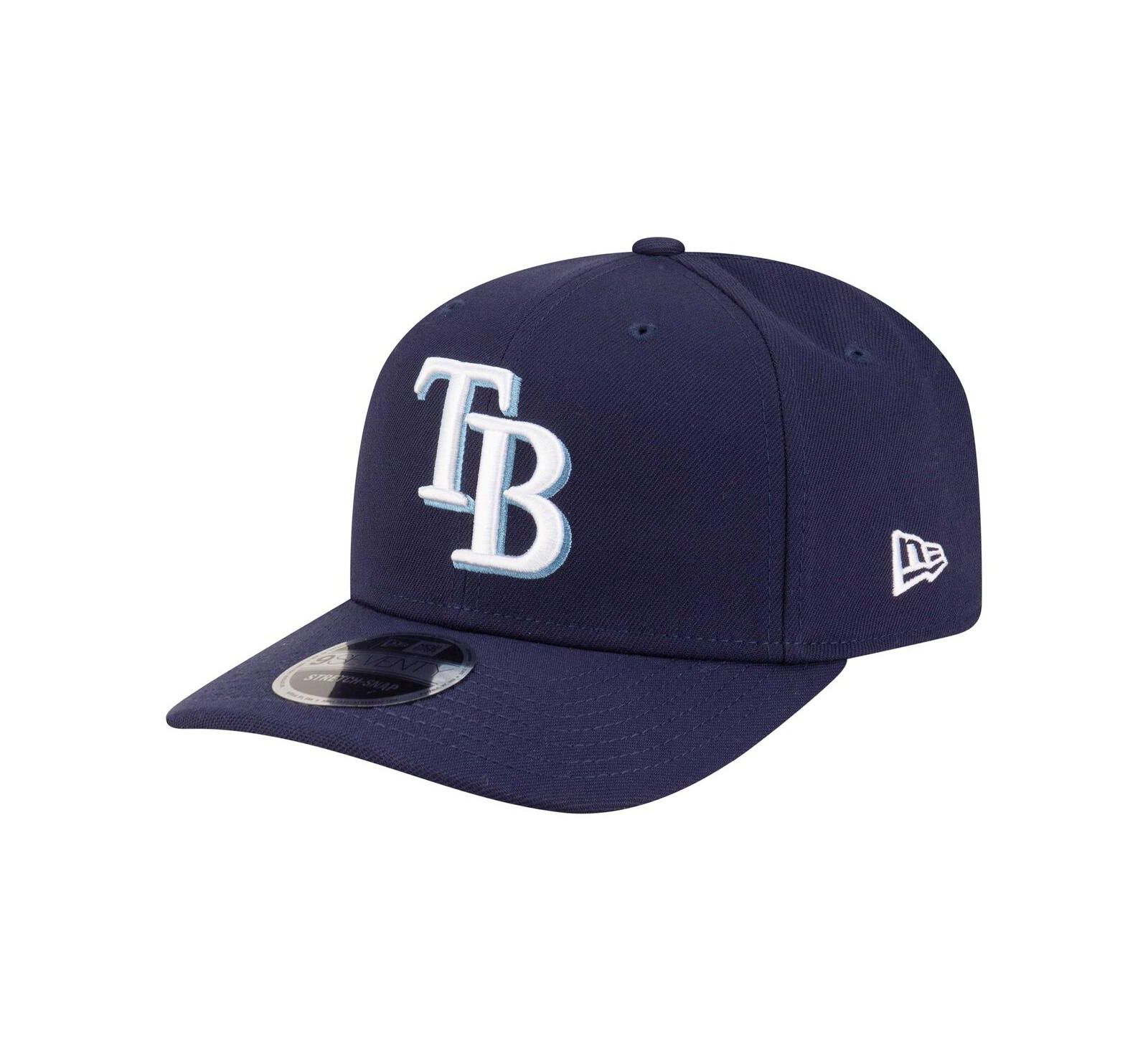 Мужская кепка New Era Tampa Bay Rays Player Replica 9SEVENTY Adjustable Navy