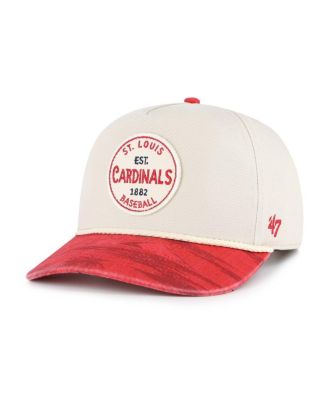 '47 Brand Men's Cream/Red St. Louis Cardinals Fiji Rope Hitch Adjustable Hat