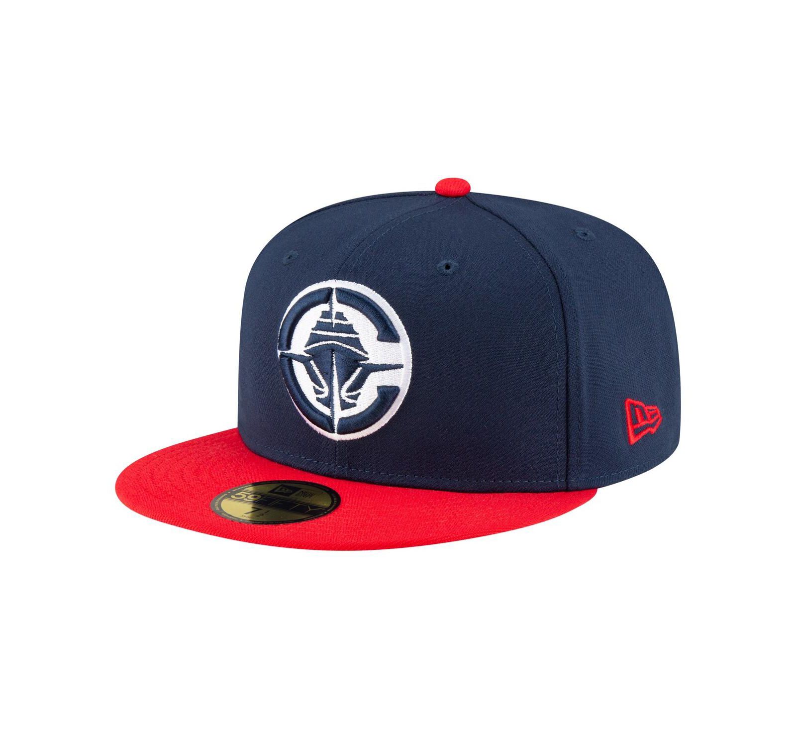 Мужская кепка New Era LA Clippers 2-Tone 59FIFTY Fitted Navy/Red
