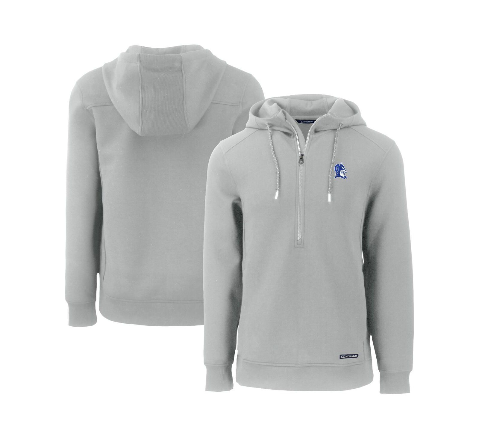 Мужское худи Cutter & Buck Duke Blue Devils с полумолнией