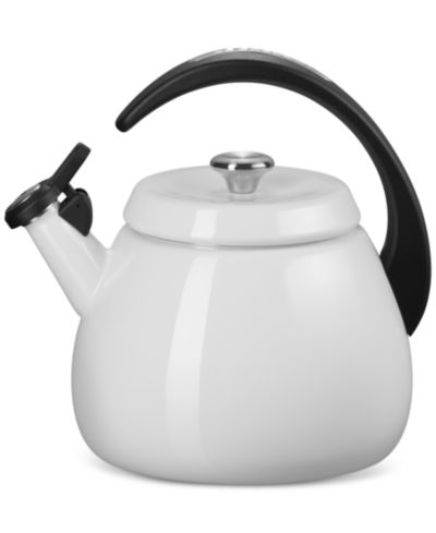 Le Creuset эмалированный стальной чайник Cloche, 2.2-Quart