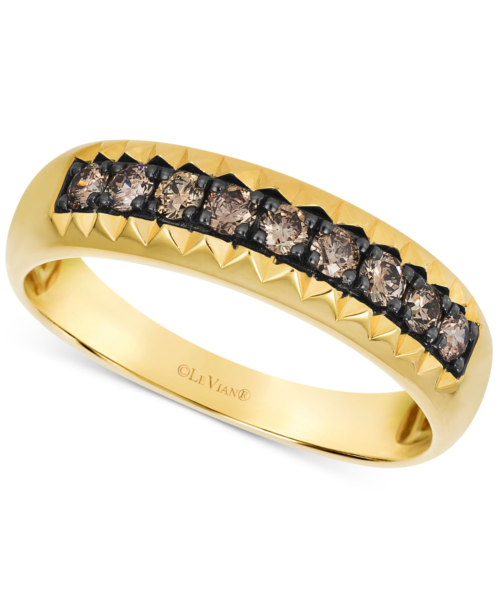 Мужское кольцо Le Vian Chocolatier® Chocolate Diamond 14k Gold