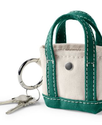 Lands' End Micro Canvas Tote Charm