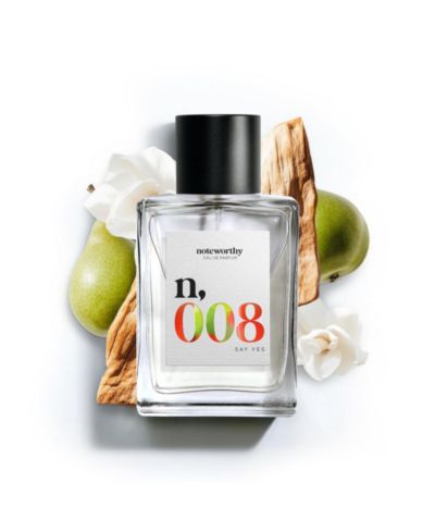 Noteworthy n,008 Say Yes Eau de Parfum 100ml - A Captivating Blend of Pear, Jasmine & Sandalwood | Modern Unisex Luxury Fragrance