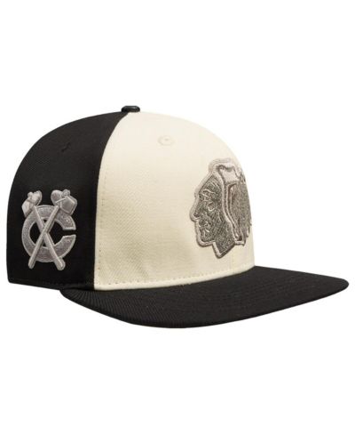 Мужская кепка Pro Standard Chicago Blackhawks French Terry Snapback, Cream