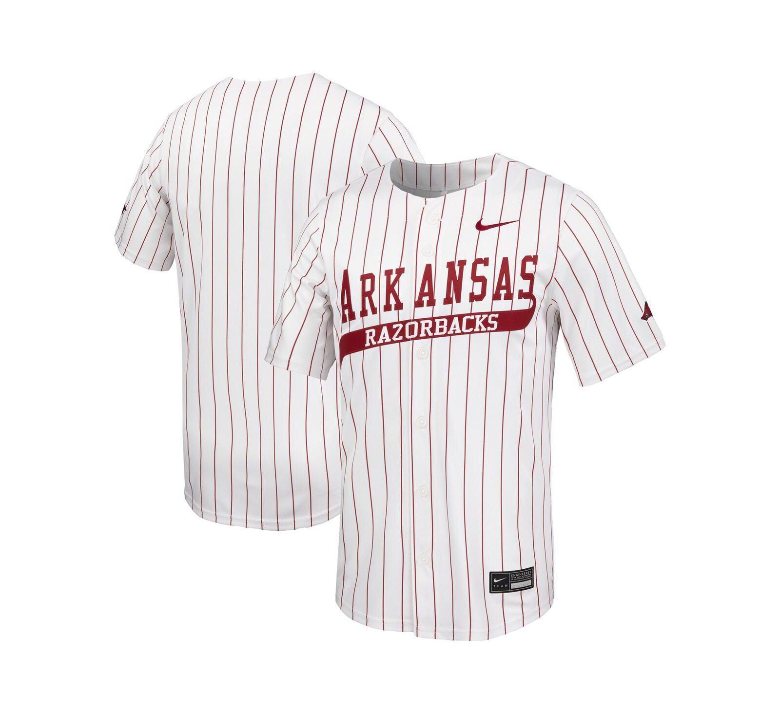 Nike Men's White Arkansas Razorbacks Limited Baseball Jersey