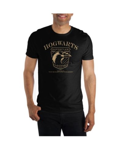 Harry Potter Big & Tall Ravenclaw Hogwarts House Black Short Sleeve Shirt-4XL