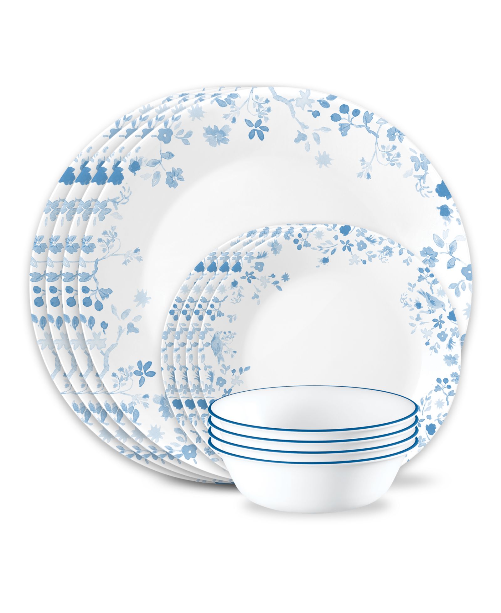 Corelle Garden Song 12 Pc. Dinnerware Set, Service for 4
